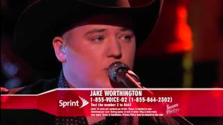 Jake Worthington Sings America&#39;s Pick  &#39;Don&#39;t Close Your Eyes&#39; The Voice Highlight