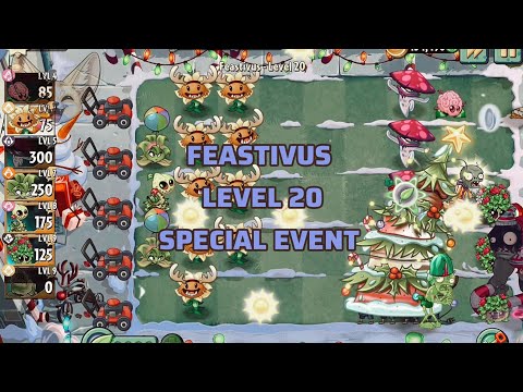 Feastivus | Level 20 | Special Event | PvZ2 Official 