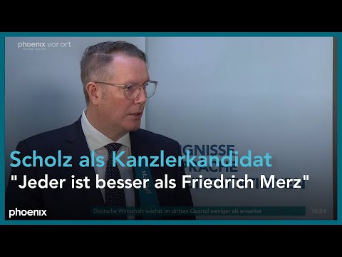 Alexander Schweitzer zur SPD-Kanzlerfrage am 22.11.24