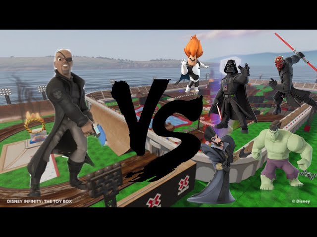 Vídeo relacionado con Official Unisex-Adultos Nick Fury - Figura De Disney Infinity