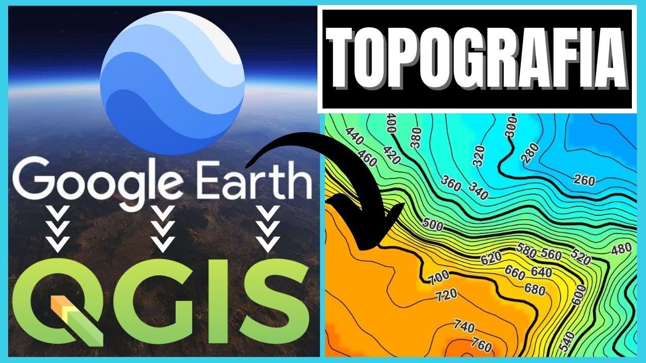 Como obter TOPOGRAFIA (CURVAS DE NÍVEL) e MDE a partir do GOOGLE EARTH / QGIS
