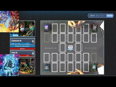 Top 16 YCS Minneapolis Branded Tearlament Vs Spright Yu-Gi-Oh! 2022