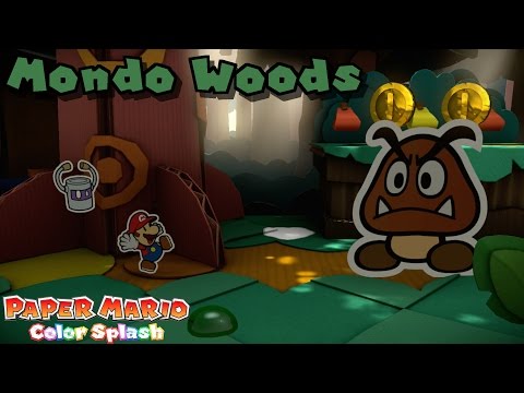 Paper Mario: Color Splash 100% Repainted - Stage 9 - Mondo Woods
