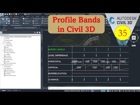 Profile Band styles creation in Civil 3D Part-1