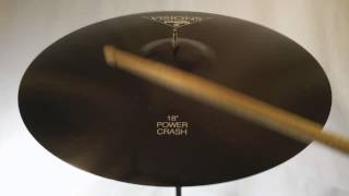 Video thumbnail for Paiste Visions Power Crash Cymbal 18" Vintage by Drum Center of Portsmouth