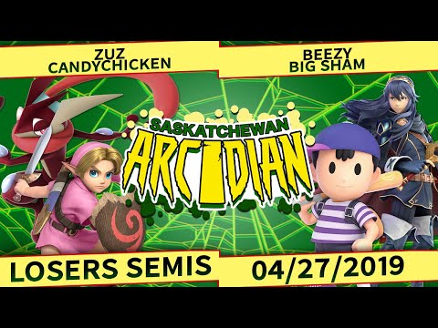 Zuz & CandyChicken (R) vs. Beezy & Big SHaM (B) - Losers Semis - SK Ultimate Arcadian