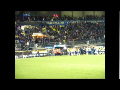 12-04-2014 Cambuur - Vitesse 4-3, ereronde na de wedstrijd