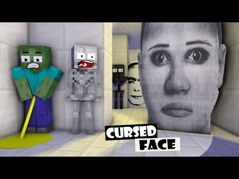 Monster School: Obunga and Cursed Faces Challenge - Minecraft Animation