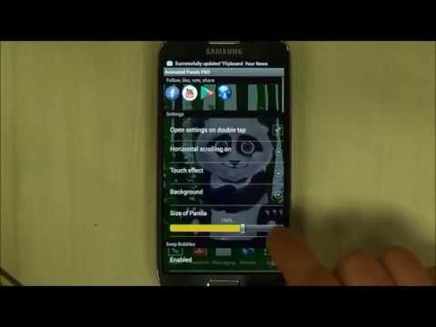 Sleepy Panda Live Wallpaper Video