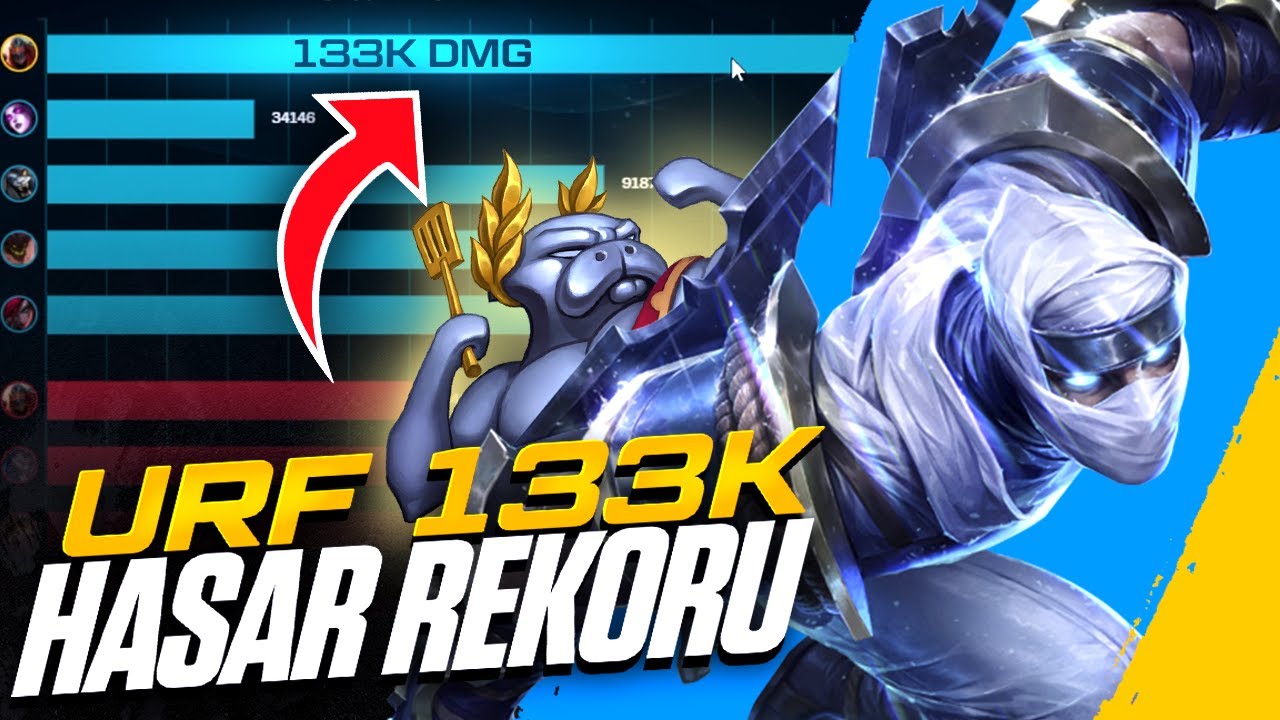 URF ZED HASAR REKORU!!! | Zedxsmurf