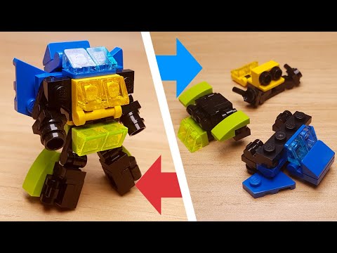 Odd Eyes - Combiner Transformer Robot (similar with Getter Robot)