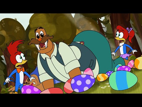 Capa de A Páscoa do Pica-Pau | Episódio Completo | Desenhos Animados em Português