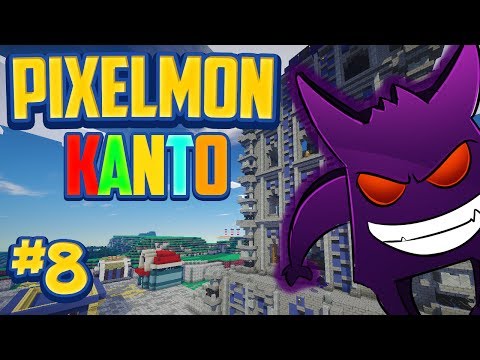 Minecraft Pixelmon Kanto Edition "Lavender Tower!" - Episode 8! (Minecraft Pokemon Mod)