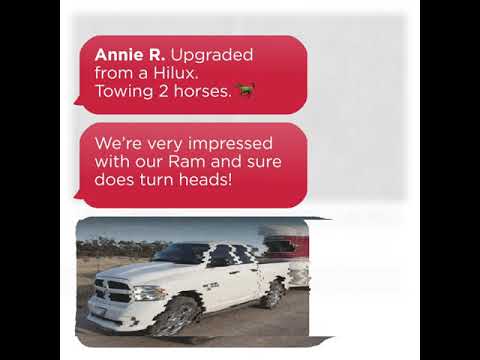 YouTube Video of the Meet Annie's Ram 1500 - After upgrading from a Hilux, Annie is very impressed with her Ram.