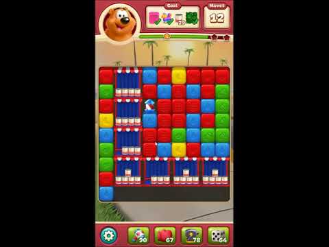 Toon Blast Level 3221 - NO BOOSTERS 🐻🐺🐱 | SKILLGAMING ✔️