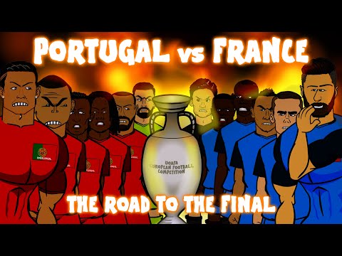 Portugal vs France: THE ROAD TO THE FINAL (Euro 2016 preview montage)