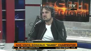 Bambi Charpentier en #AzzaroalHorno con Flavio Azzaro