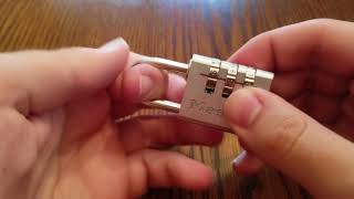 Decoding Master Combo Lock 630D