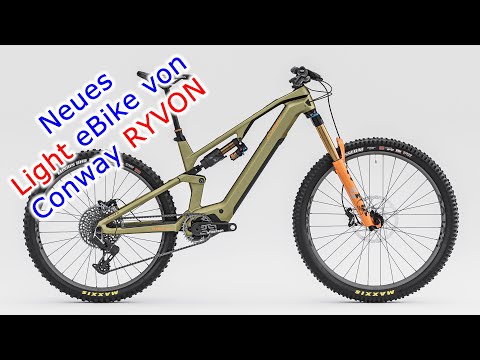RYVON das neue light eMTB von Conway
