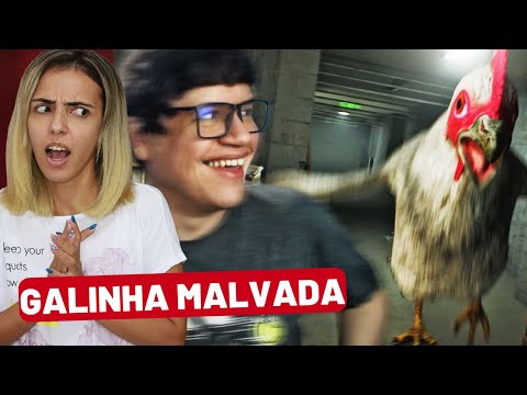 REACT: Games EduUu | CORRE QUE A GALINHA TÁ ATACADA! - Chicken Feet