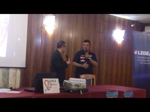 Intervista a mister Cosimo Sinisi durante la presentazione della Nuova Andria