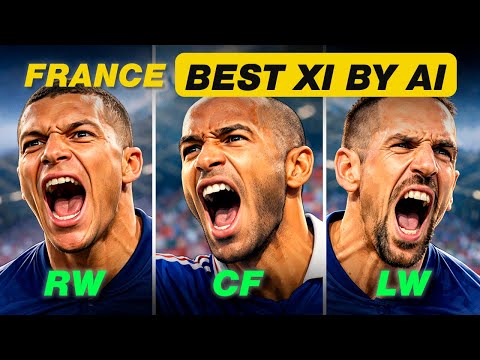France All-Time XI Selected by AI