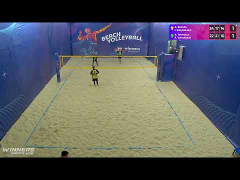 23:55 A. Bakotin / I. Kobylianskyi - A. Yermakov / R. Voloshchuk 24.03.2023|Winners Beach Volleyball