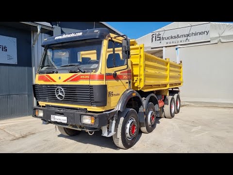 MERCEDES BENZ SK 3535 8x4 Meiller tipper - FIŠ TRUCKS SLOVENIA