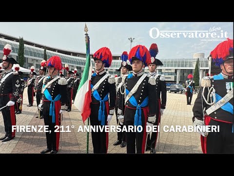 Firenze, 211° Anniversario dei Carabinieri 2025
