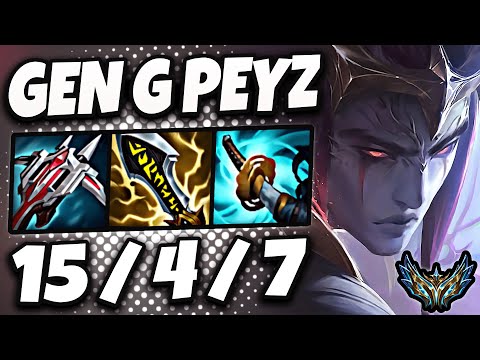 Aphelios vs Xayah ADC [ Gen G Peyz ] Patch 14.8 Korea Challenger ✅