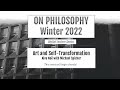 Art And Self Transformation Alva Noë With Michael Spicher