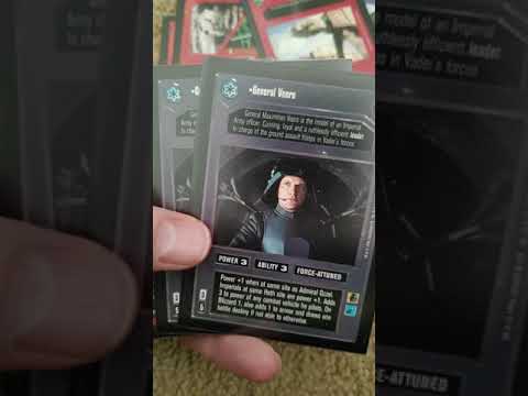 My Star Wars CCG (SWCCG) AT-AT deck.  Decipher cards only.  No virtual cards, no defensive shields
