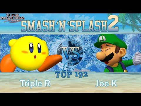 SNS2 - Triple R (Kirby) vs Joe K (Luigi) - Melee Top 192