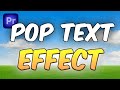 How To Make a Text POP UP Effect In Premiere Pro