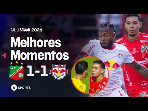 TRETA COM JUIZ, GOL NO FIM E VOLPI PEGANDO DOIS PENALTIS! VELO CLUBE 1X1 RB BRAGANTINO | PAULISTÃO