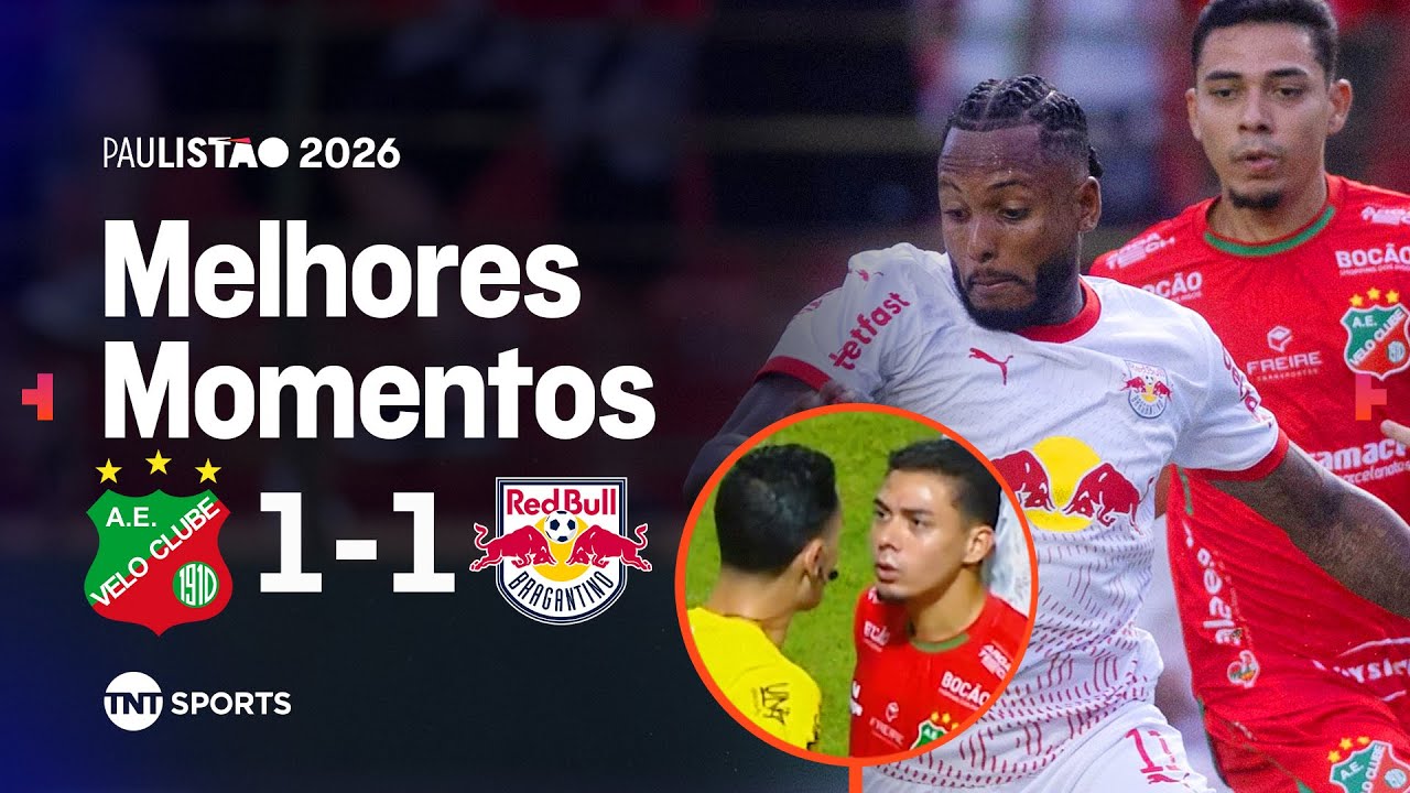 AE Velo Clube vs Red Bull Bragantino Highlights