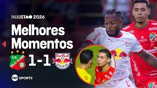 TRETA COM JUIZ, GOL NO FIM E VOLPI PEGANDO DOIS PENALTIS! VELO CLUBE 1X1 RB BRAGANTINO | PAULISTÃO