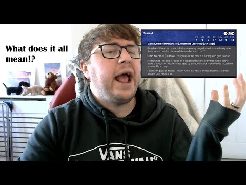 Warmachine MK4 - Breaking down a MK4 Card & key terms!