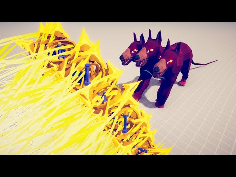 🐕HADES vs GOD UNITS - Totally Accurate Battle Simulator TABS