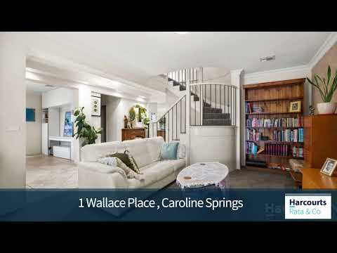 1 Wallace Place, Caroline Springs, VIC 3023, 4 कमरे, 2 बाथरूम, House