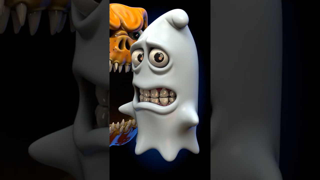 Cannibal Pumpkins vs Ghosts 🎃👻