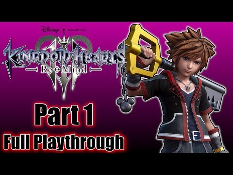 Kingdom Hearts 3 ReMind DLC - Part 1 Full Playthrough