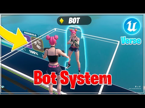 HOW TO MAKE BOT SYSTEM LIKE 1V1 REZON MAP IN UEFN VERSE !