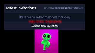 FREE 13X INVITES TO REDINVITE.NET