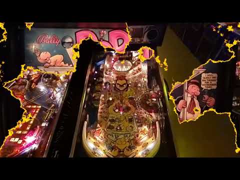 Pinball - Popeye 1994 - Midway - 4k-60fps - Freddys Pinball Paradise