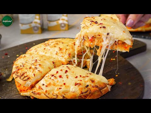 Shawarma Bread Pizza - Satisfy Your Cravings with this Shawarma Sandwich