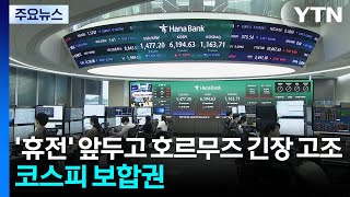 '휴전' 앞두고 호르무즈 긴장 고조...코스피 보합권 / YTN