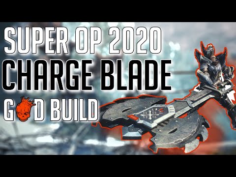 MHW: Iceborne  Super OP Charge Blade God Build Latest 2020 by CaptainP67  (Read Description)