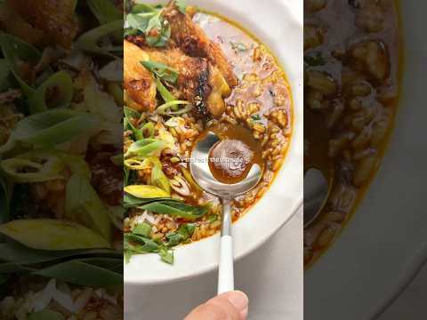 That viral brothy rice, but make it ✨golden✨