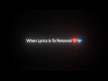 Ab Tum Yaad Aa Rahe Ho Black Screen Lyrics Song Lyrics Black Screen Lyrics Status